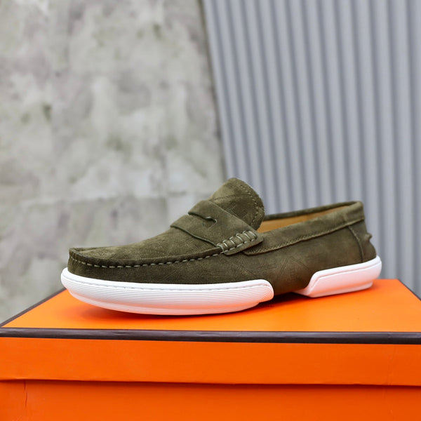 MOCASSINO HM GUILLAUME OLIVE SWEDEN