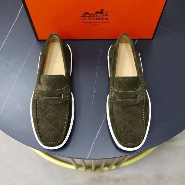 MOCASSINO HM GUILLAUME OLIVE SWEDEN