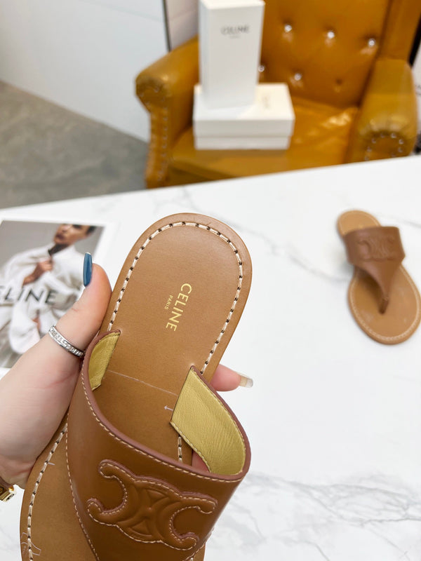 CIABATTA INFRADITO IN VITELLO MARRONE BRONZO