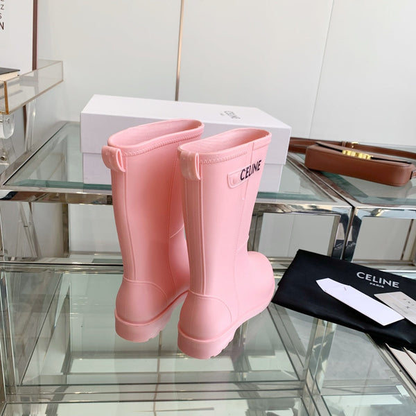 CC Rainboots Pink Rubber 204052
