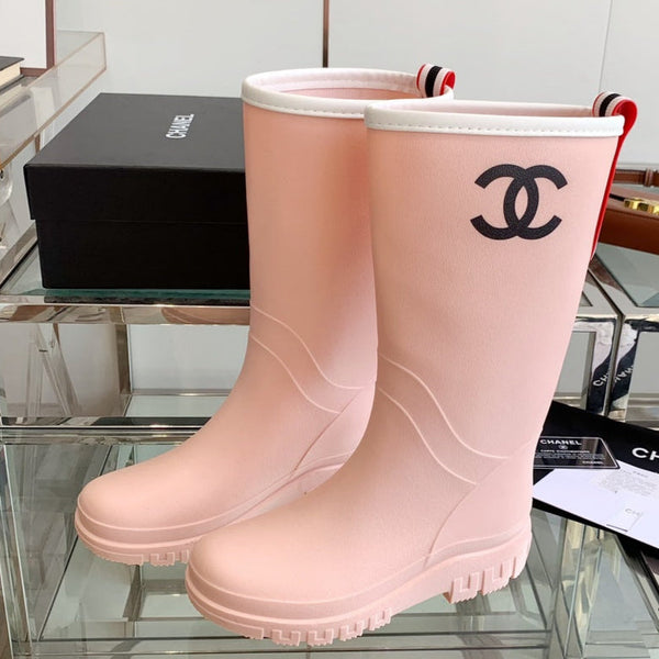 CC Rainboots Pink Rubber 204203