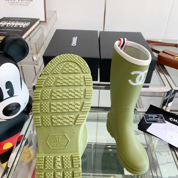 CC Rainboots Green Rubber 204201