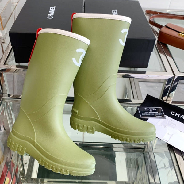 CC Rainboots Green Rubber 204201