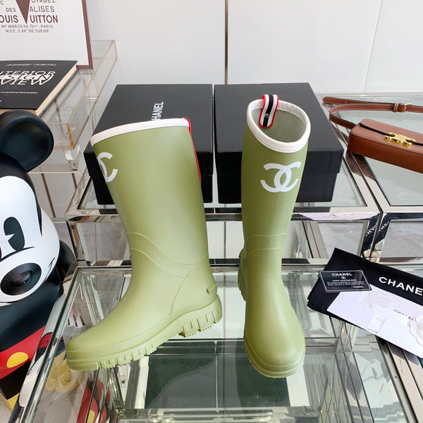 CC Rainboots Green Rubber 204201