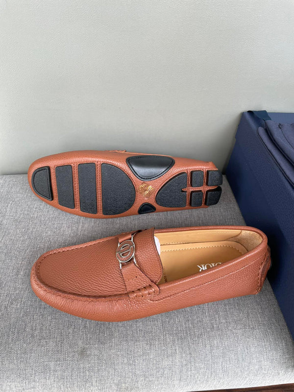 CD JUAL ICON BUCKLE LOAFER CIDER GRAINED CALFSKIN