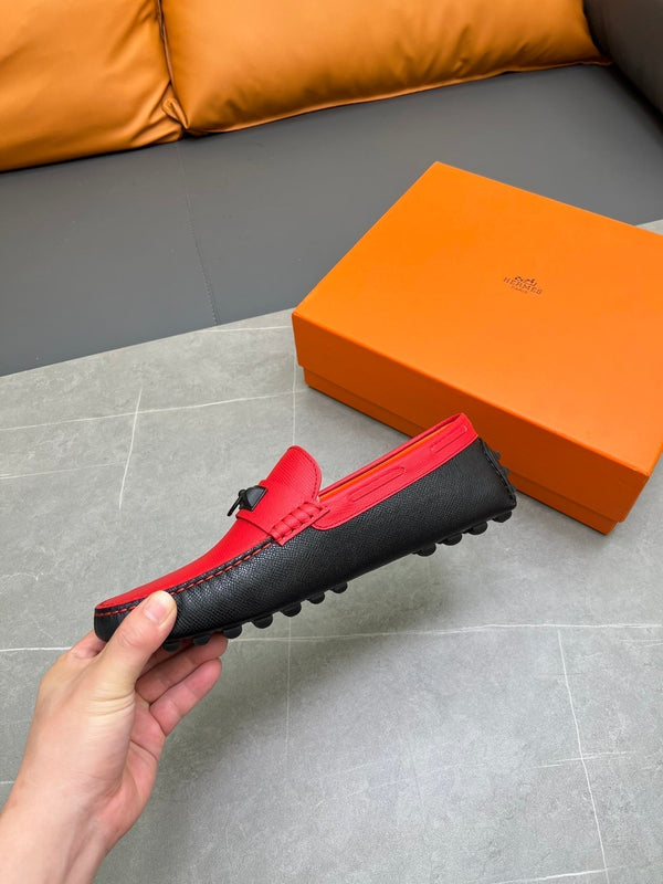 HM IRVING LOAFER ROSE CALFSKIN