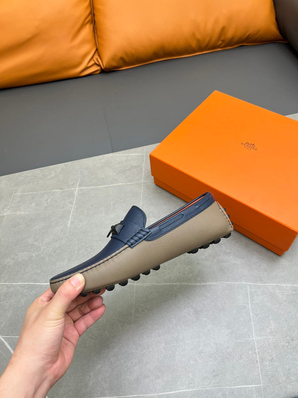 HM IRVING LOAFER NAVY CALFSKIN