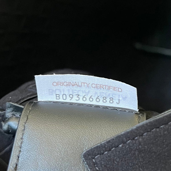 CARTELLA SLIM INTRECCIATO 36 PELLE DI VITELLO NERA