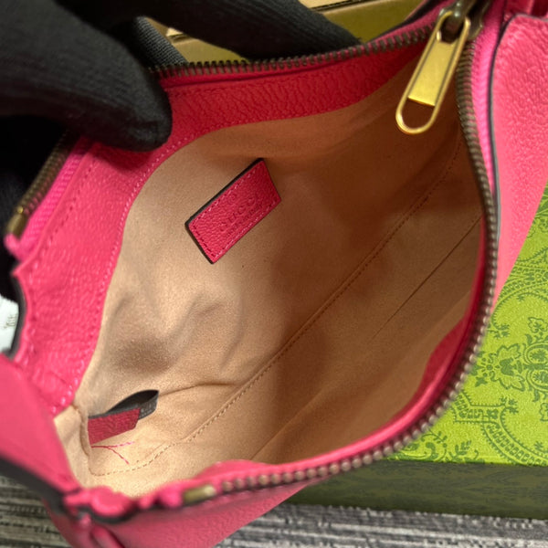 BORSA A TRACOLLA APHRODITE MINI 21 IN PELLE DI VITELLO ROSA BRILLANTE