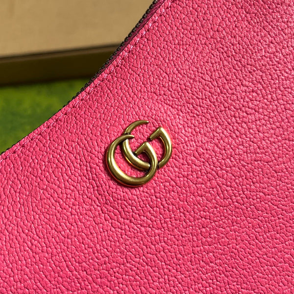 BORSA A TRACOLLA APHRODITE MINI 21 IN PELLE DI VITELLO ROSA BRILLANTE