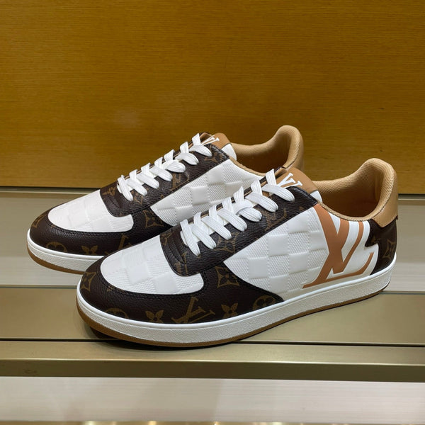LV RIVOLI SNEAKER UOMO MARRONE BIANCO
