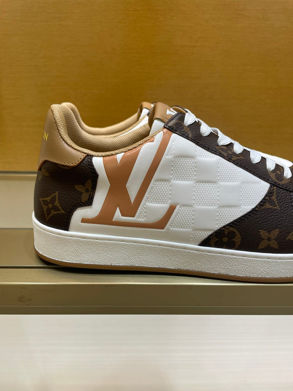 LV RIVOLI SNEAKER UOMO MARRONE BIANCO