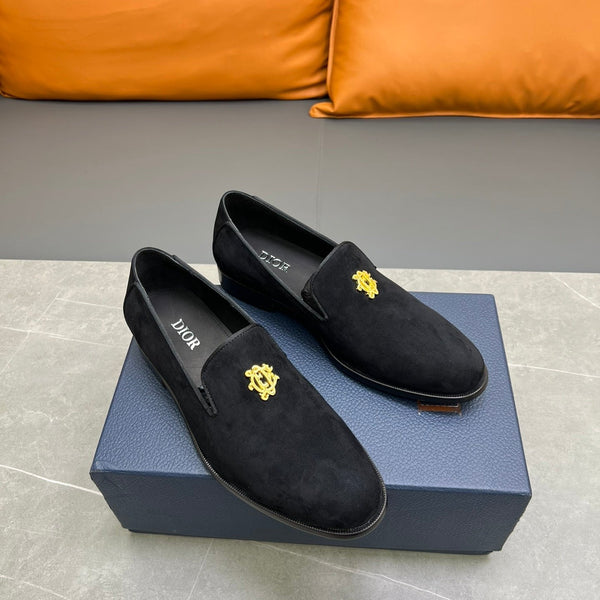 CD SPARROW LOAFER BLACK SUEDE
