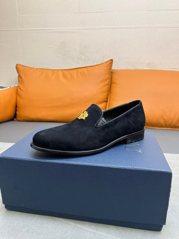 CD SPARROW LOAFER BLACK SUEDE