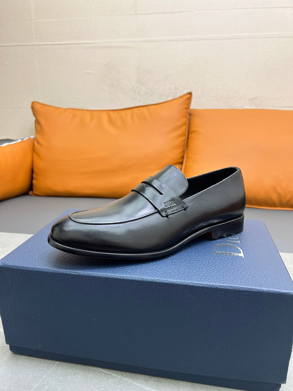 CD GRANVILLE LOAFER IN PELLE DI VITELLO NERA