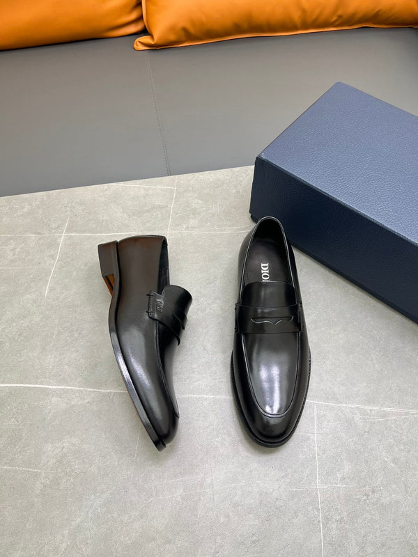 CD GRANVILLE LOAFER IN PELLE DI VITELLO NERA