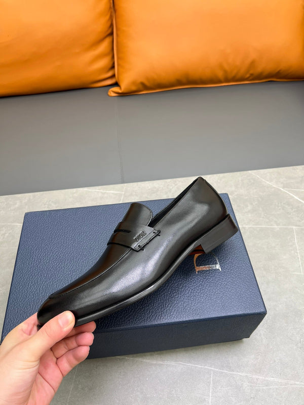 CD GRANVILLE LOAFER IN PELLE DI VITELLO NERA