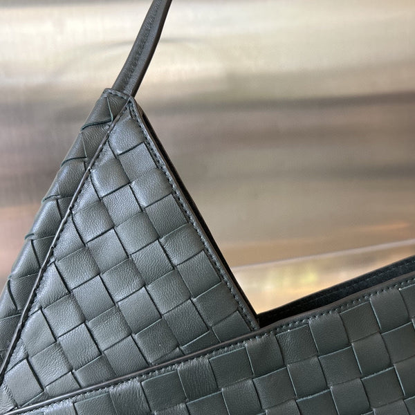 MINI SOLSTICE 30 PELLE DI AGNELLO NERA