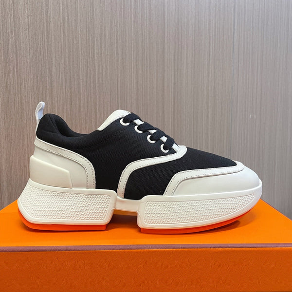 GIGA SNEAKER BLACK MIX WHITE SUEDE