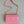 MINI CHAIN BAG 17 IN LIGHT PINK CALFSKIN
