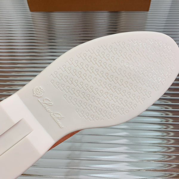 mocassino LP Dot Sole Walk in pelle scamosciata rosa-marrone