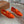 mocassino LP Dot Sole Walk in pelle scamosciata arancione