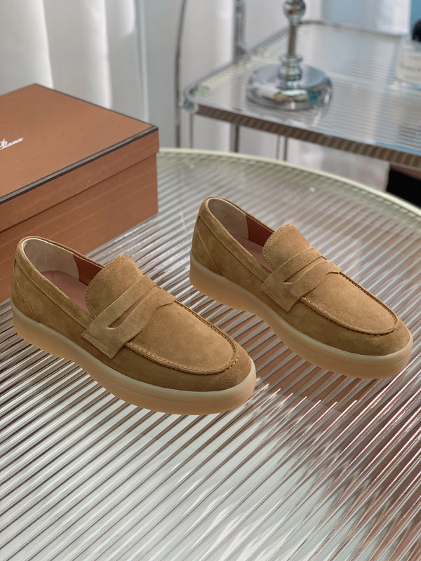 LP SUMMER WALK LOAFERS BROWN SUEDE