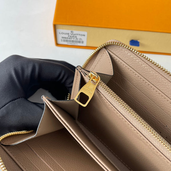 LV M60571 Portafoglio Zippy Tourterelle Monogram Empreinte Pelle 221620