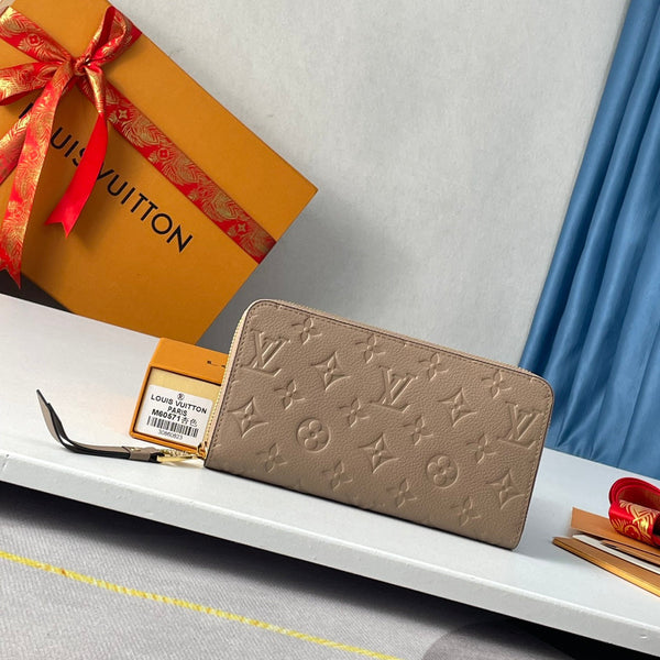 LV M60571 Portafoglio Zippy Tourterelle Monogram Empreinte Pelle 221620