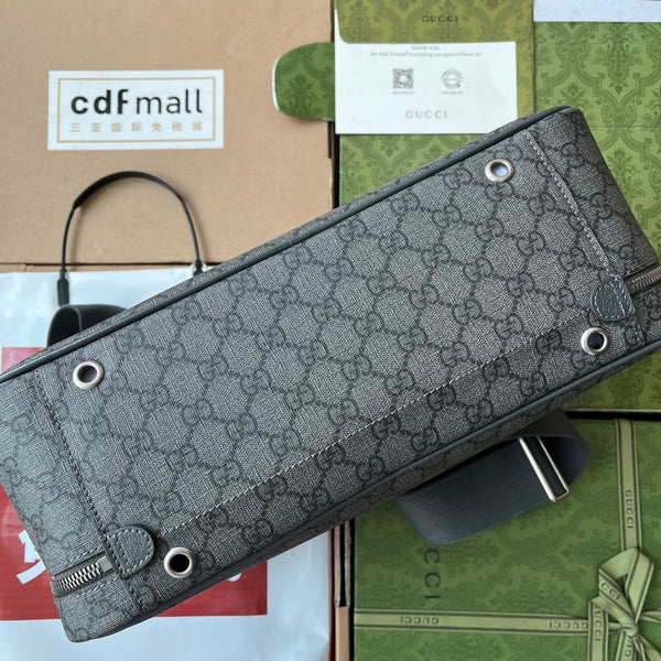 Gucci Bag 36 Grey Canvas 240019