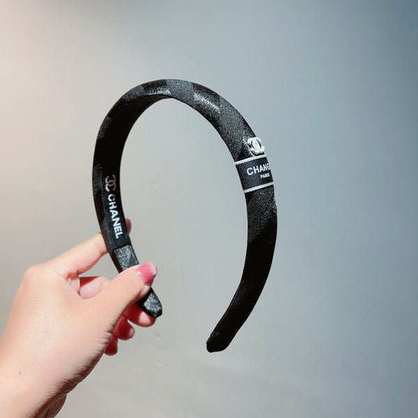 BLACK SILK HAIRBAND 876966