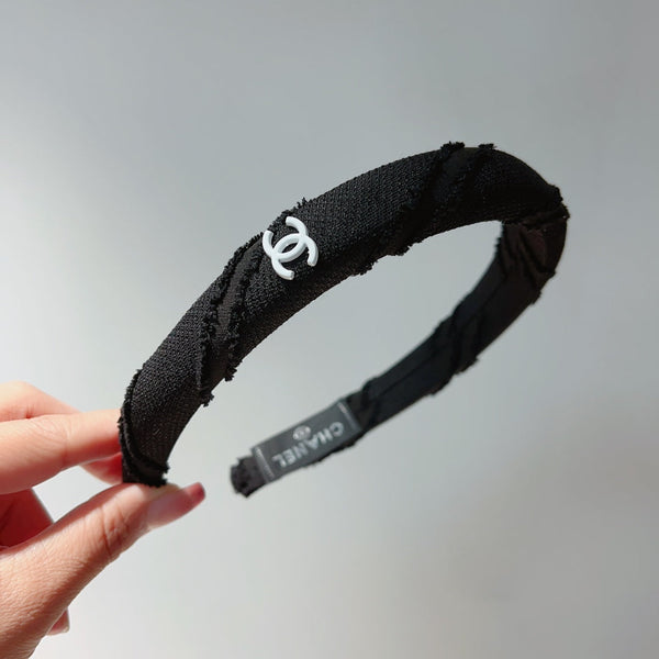 BLACK FABRIC HAIRBAND 876992