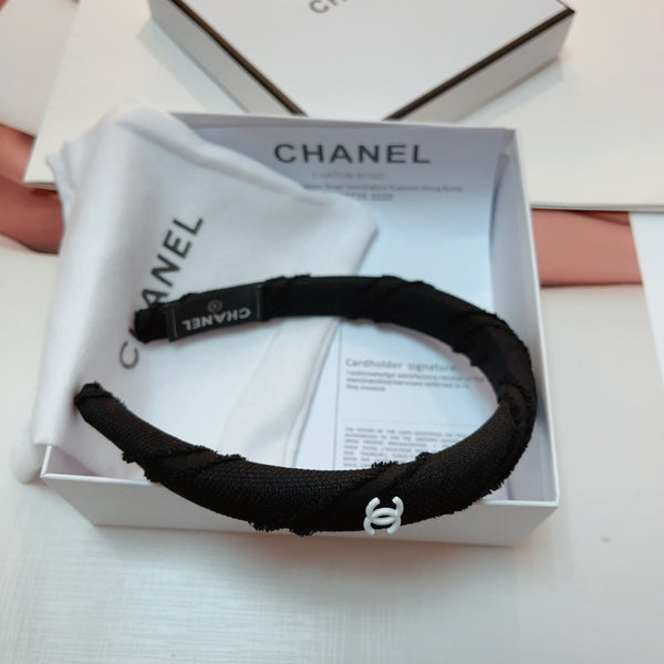 BLACK FABRIC HAIRBAND 876992