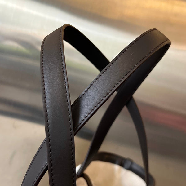 FLIP FLAP 38 IN TELA BIANCA E PELLE NERA