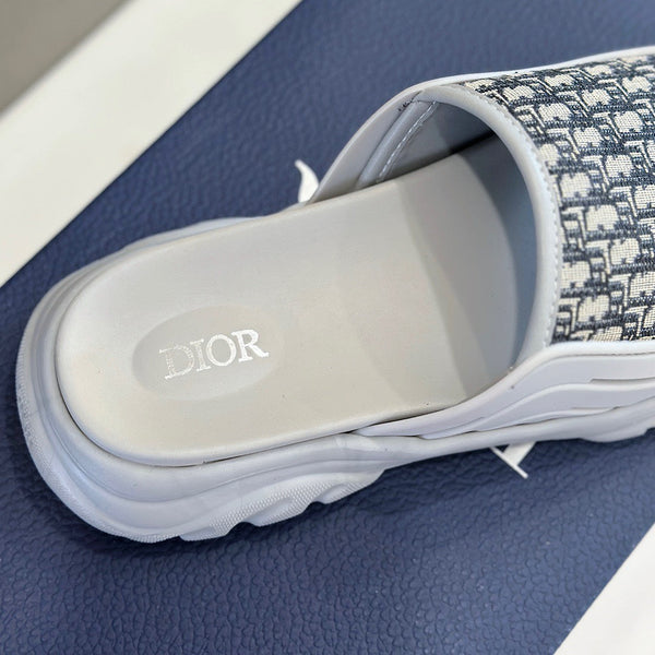 CD H-TOWN SANDAL PASTEL AND BLACK JACQUARD