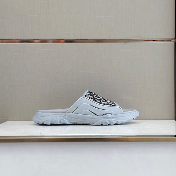 CD H-TOWN SANDAL PASTEL AND BLACK JACQUARD