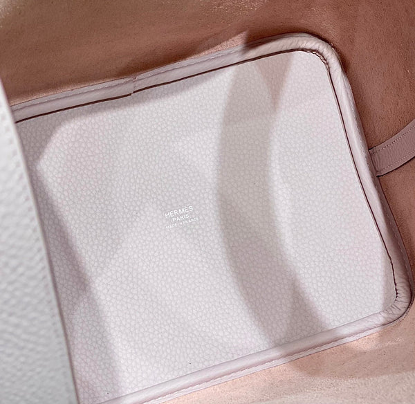 picotin lock 22 rosa tenue togo shw