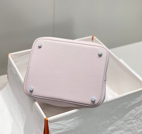 picotin lock 22 rosa tenue togo shw