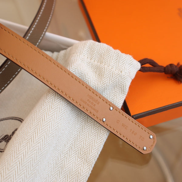 hm kelly belt 18mm etain epsom leather