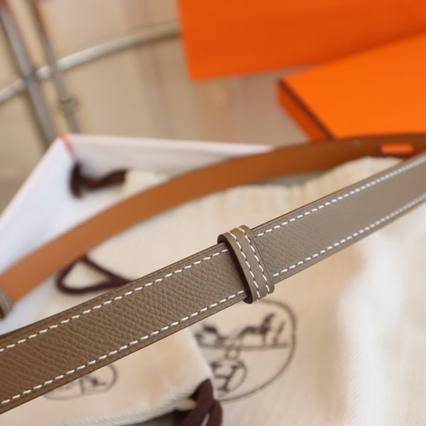 hm kelly belt 18mm etain epsom leather