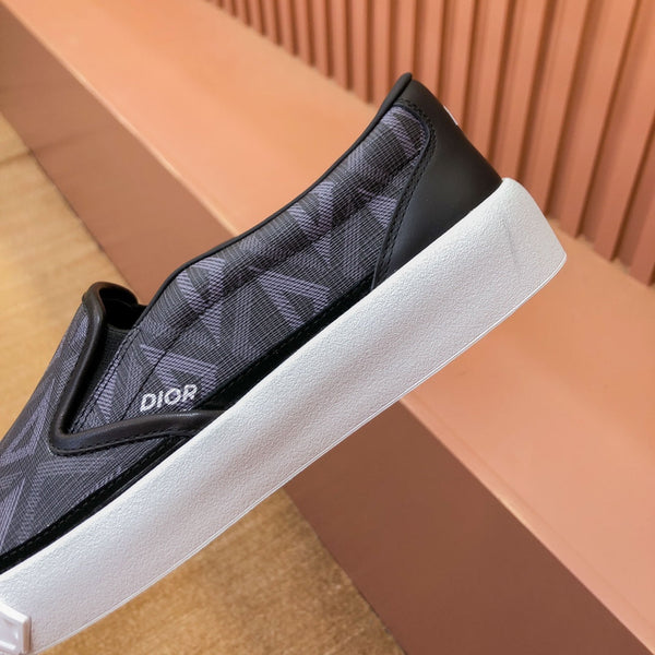 CD B101 DIAMOND LOAFER ASH AND PURPLE CANVAS