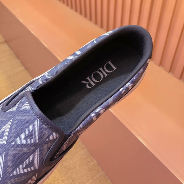 CD B101 DIAMOND LOAFER INDIGO CANVAS