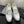 CC Moccasins 45mm White Lambskin