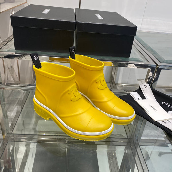 CC Rainboots Yellow Rubber 204081