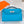 HM KELLY POCHETTE 22CM CERULEAN SWIFT SILVER HARDWARE