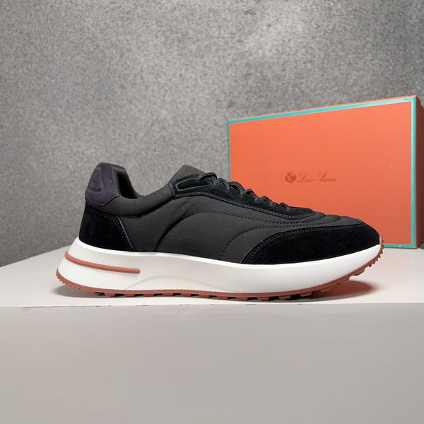 LP WEEKEND WALK SNEAKERS BLACK SUEDE