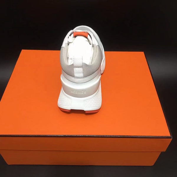 GIGA SNEAKER GRIGIO CHIARO MIX PELLE DI VITELLO BIANCA