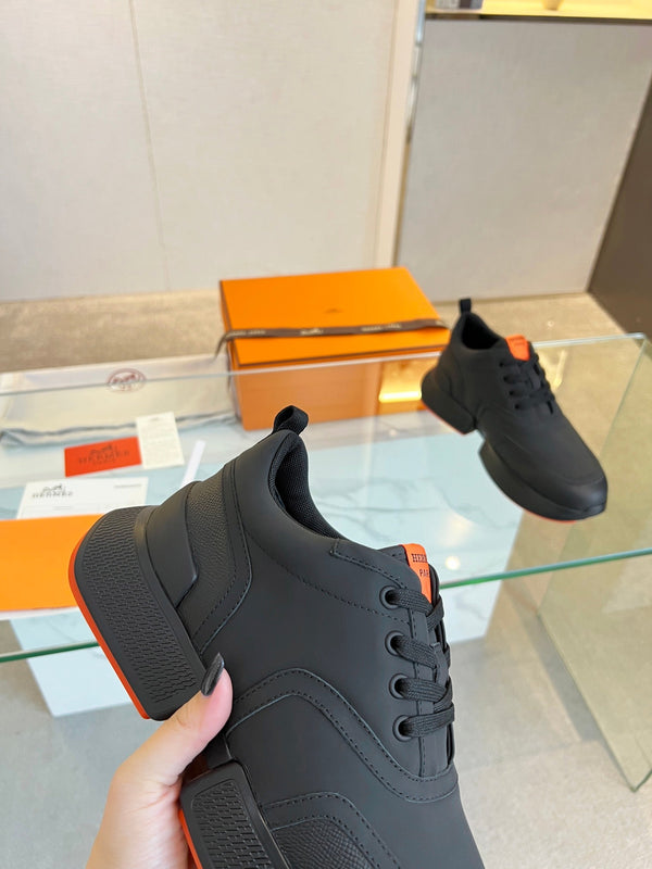 Sneaker HM Giga 50 in pelle di capra nera