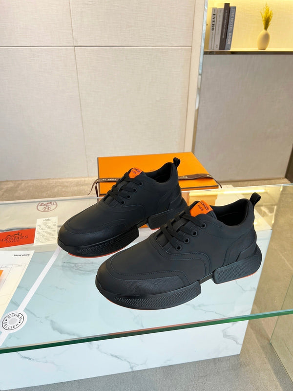 Sneaker HM Giga 50 in pelle di capra nera