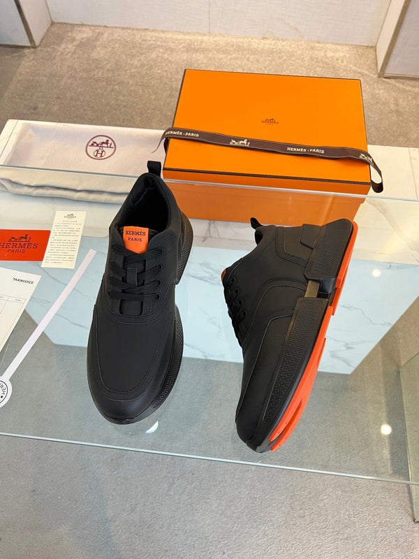 Sneaker HM Giga 50 in pelle di capra nera